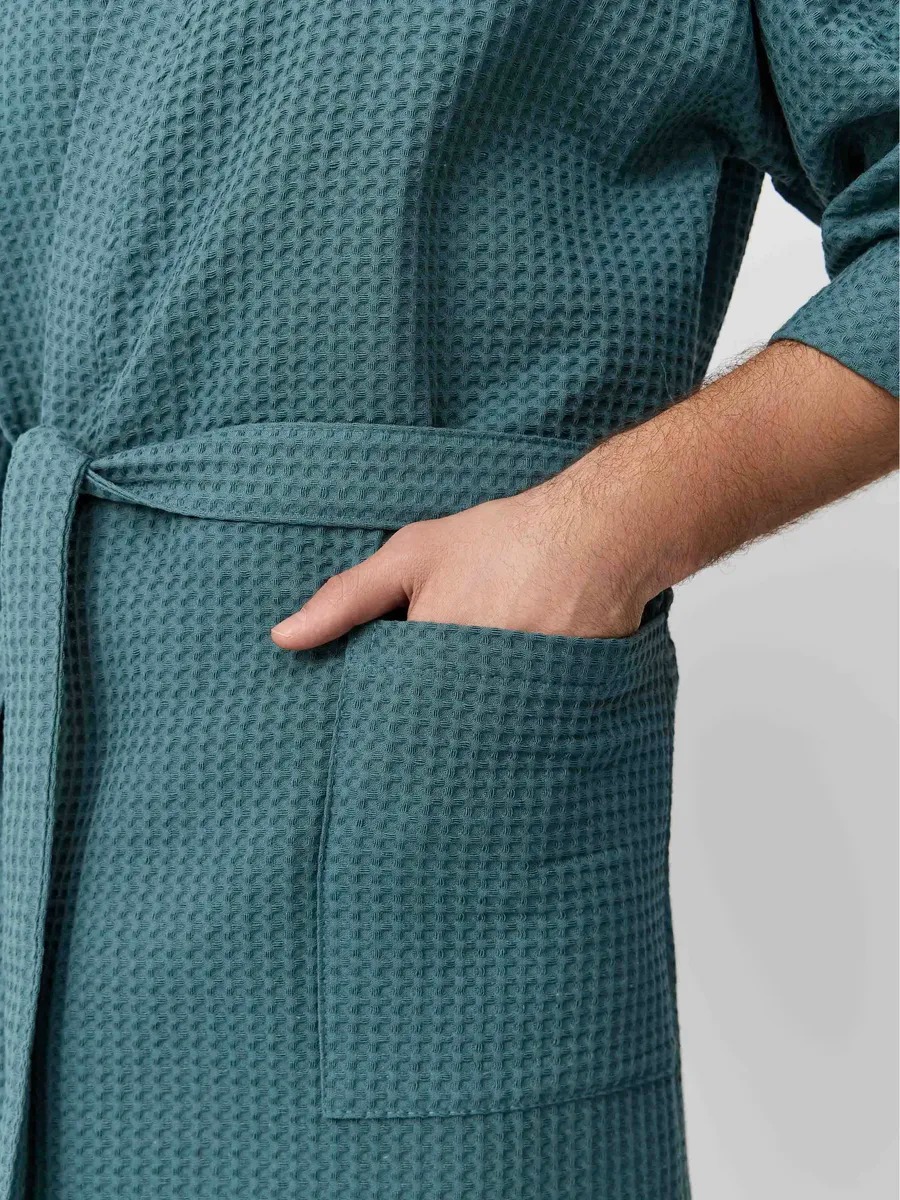Peignoir homme en coton
