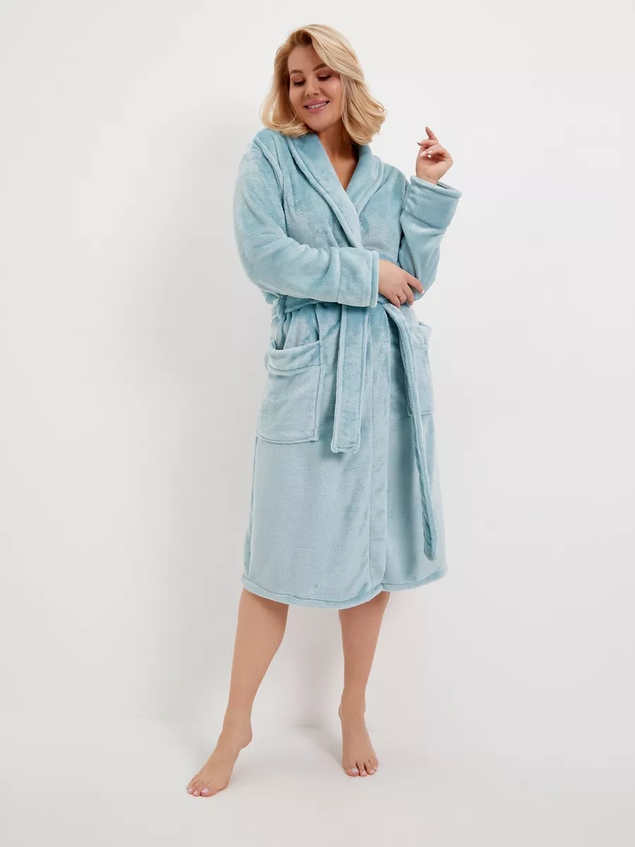Peignoir femme long polaire