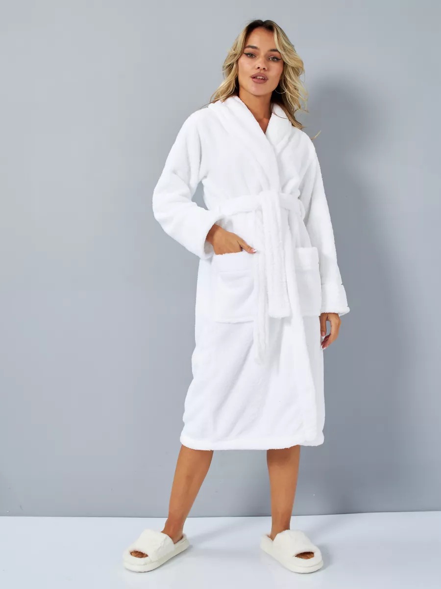 Peignoir polaire pour homme