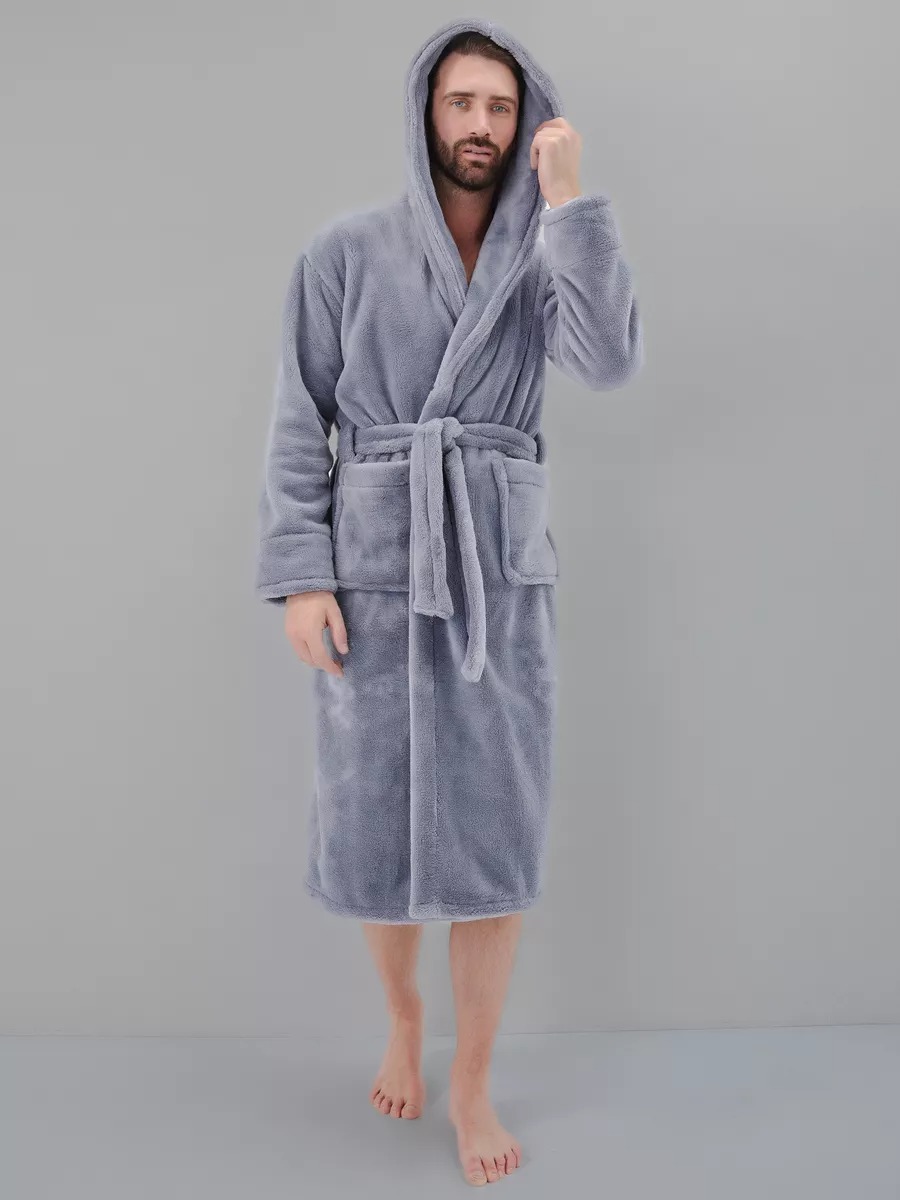 Peignoir en polaire homme