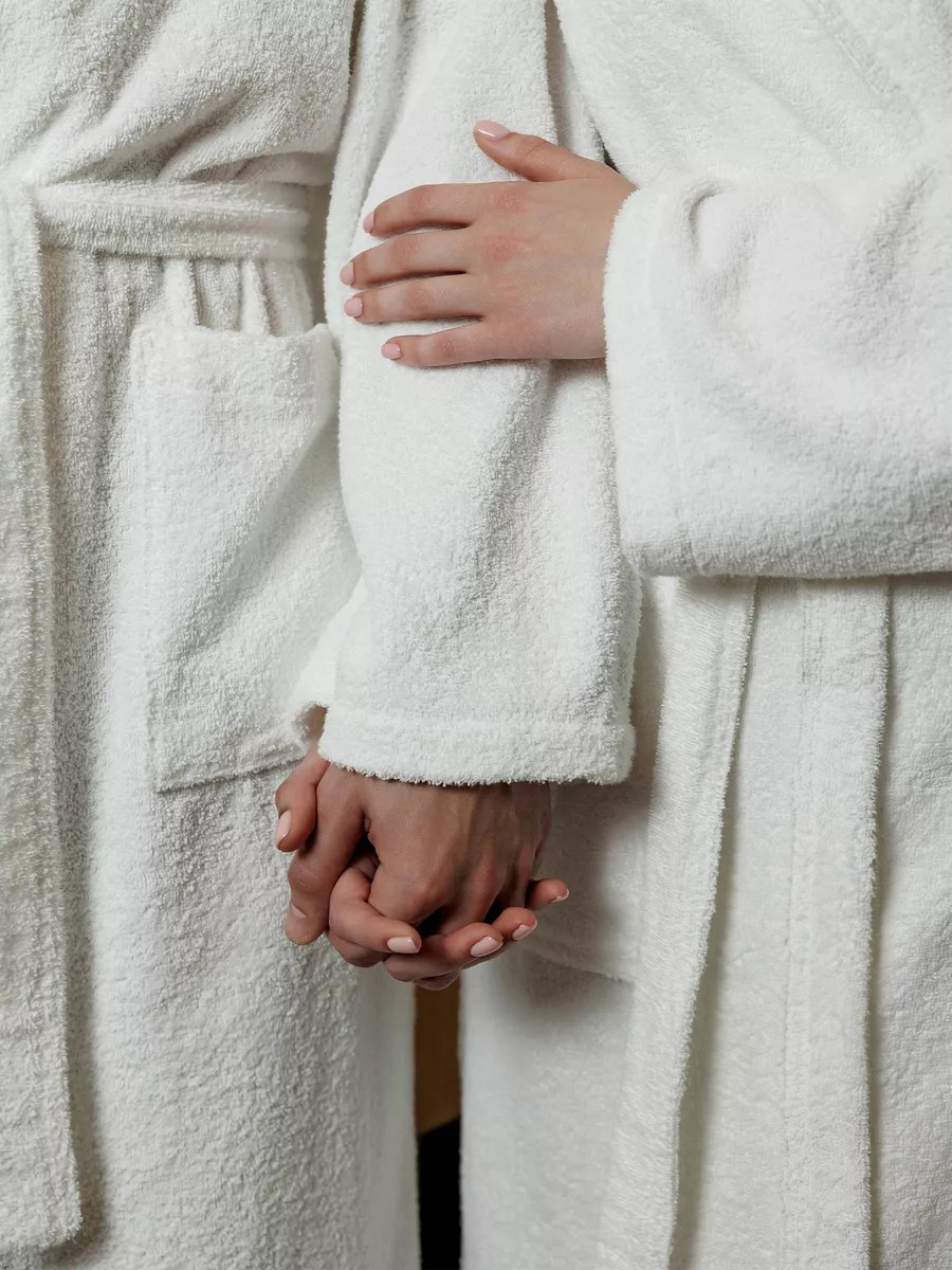 Peignoir coton