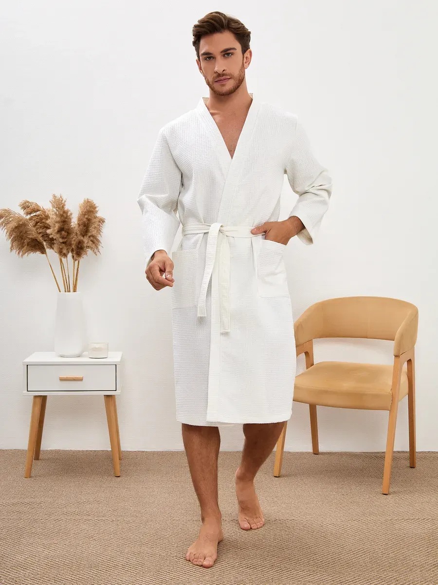 Peignoir Homme Éponge