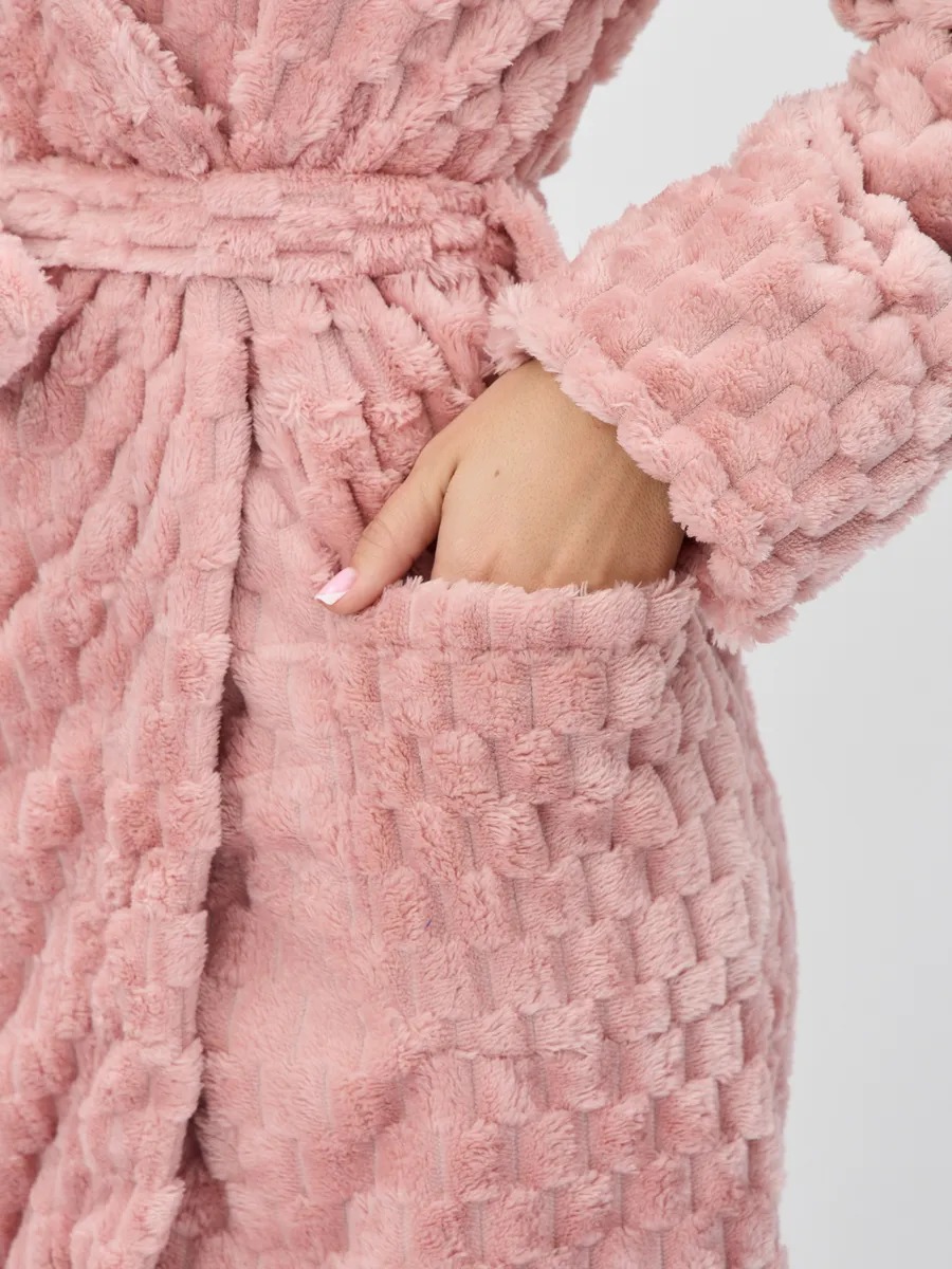 Peignoir en microfibre pour femme