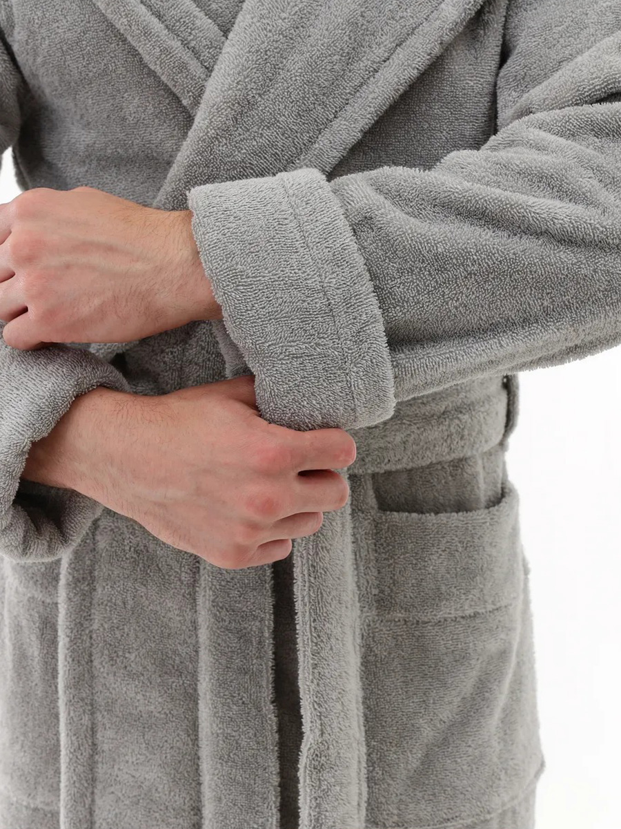 Peignoir homme en coton