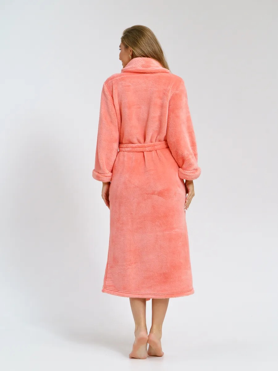 Peignoir long femme polaire