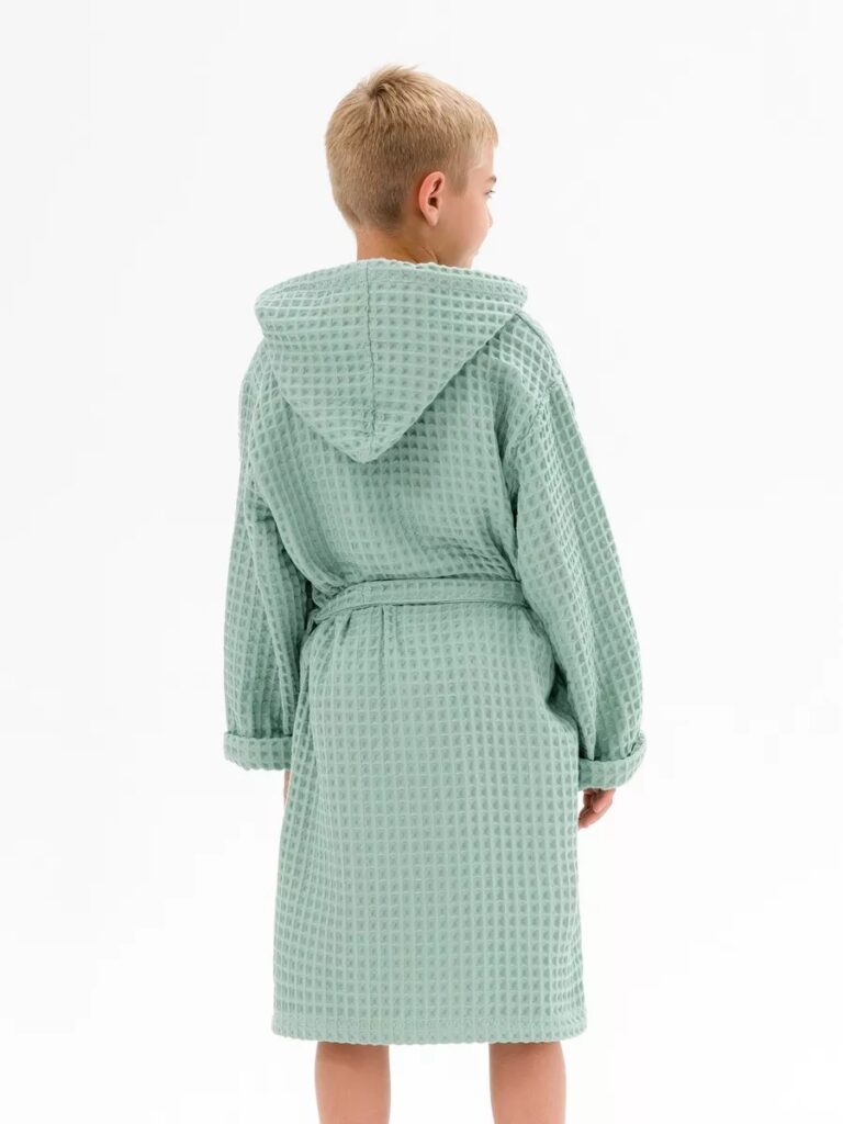 Peignoir enfant éponge