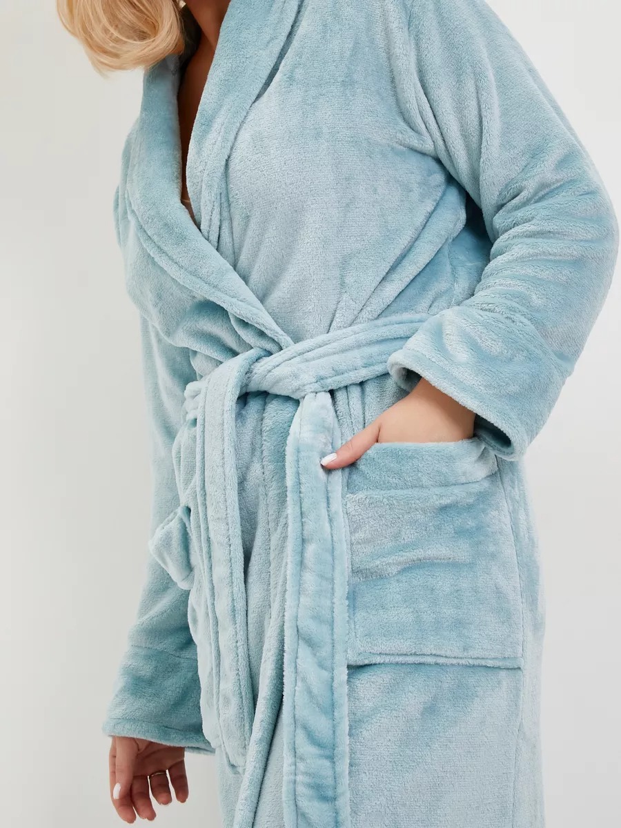 Peignoir femme long polaire