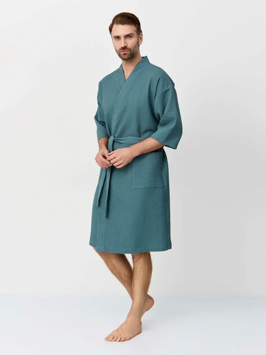 Peignoir homme en coton