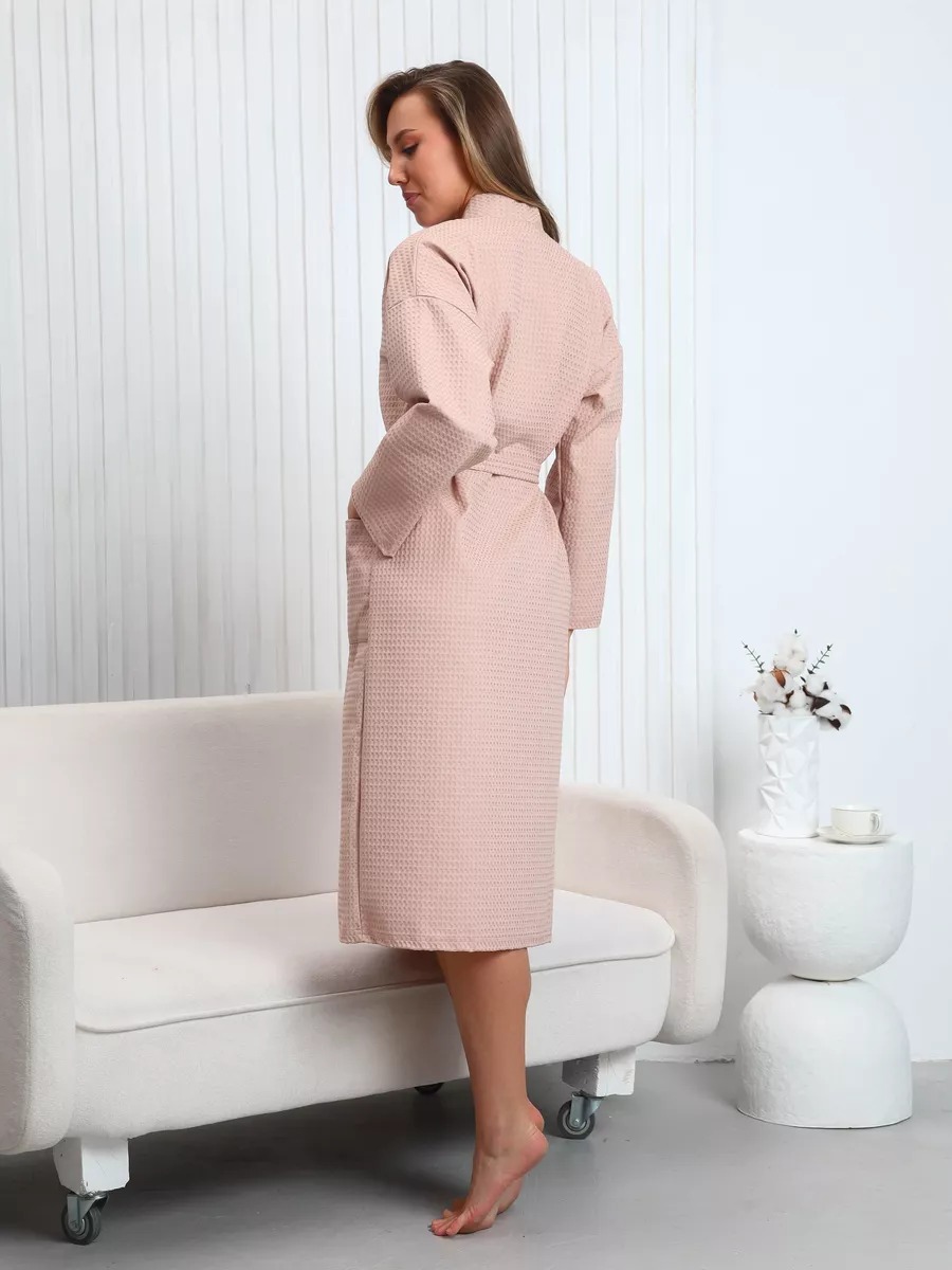 Peignoir Rose Femme