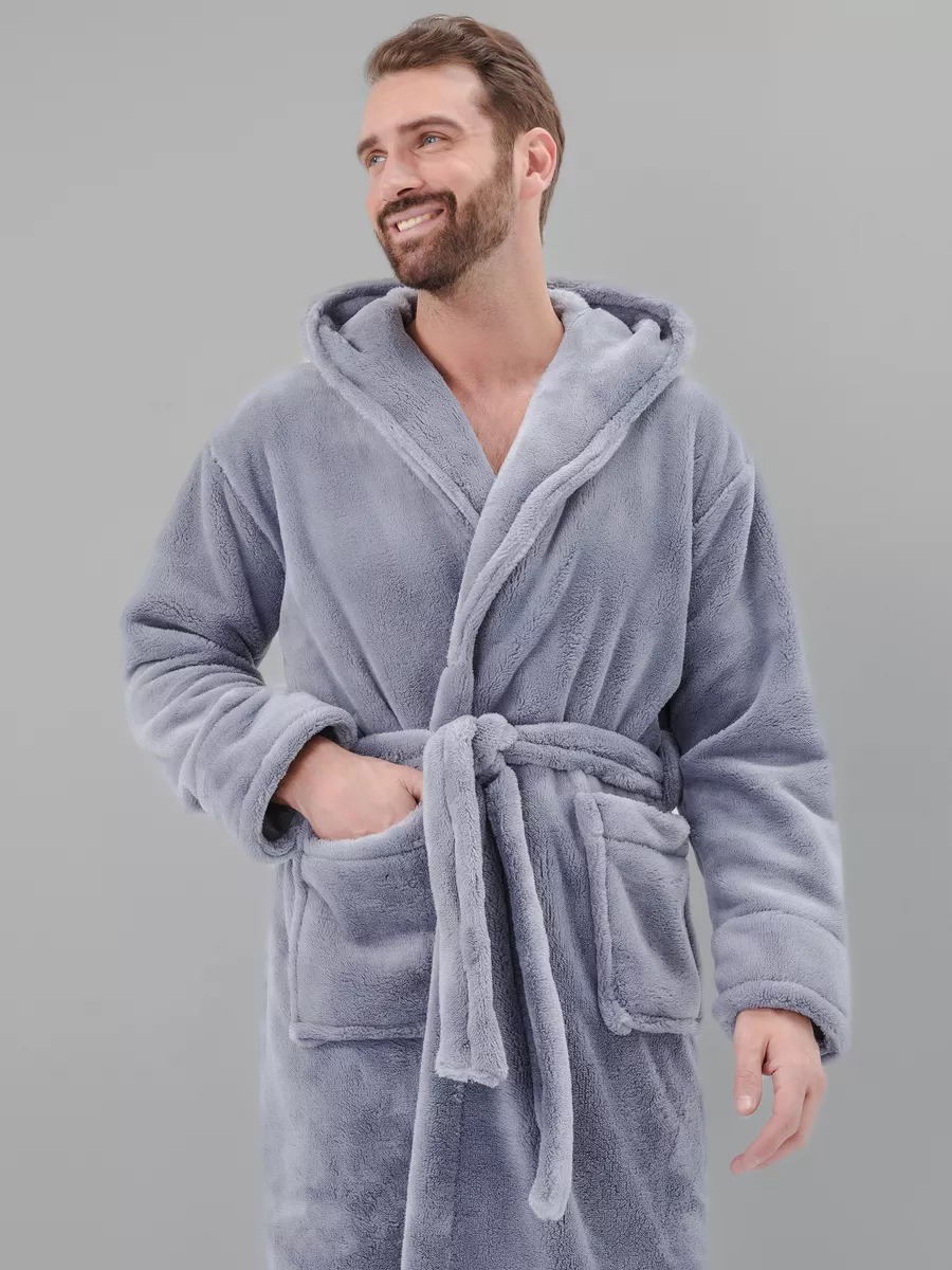 Peignoir en polaire homme