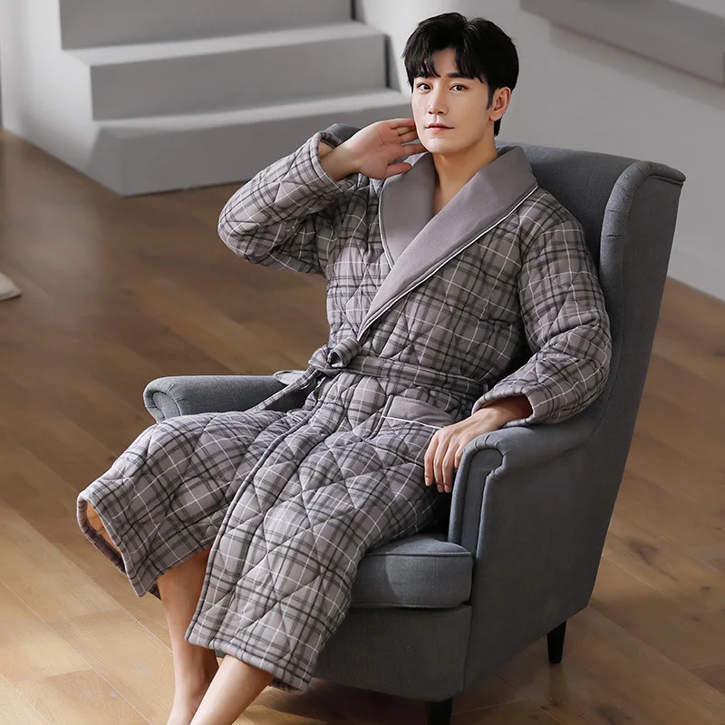 Peignoir homme kimono