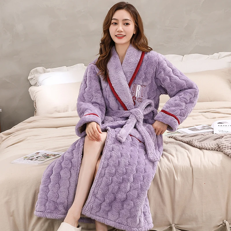 Peignoir court femme