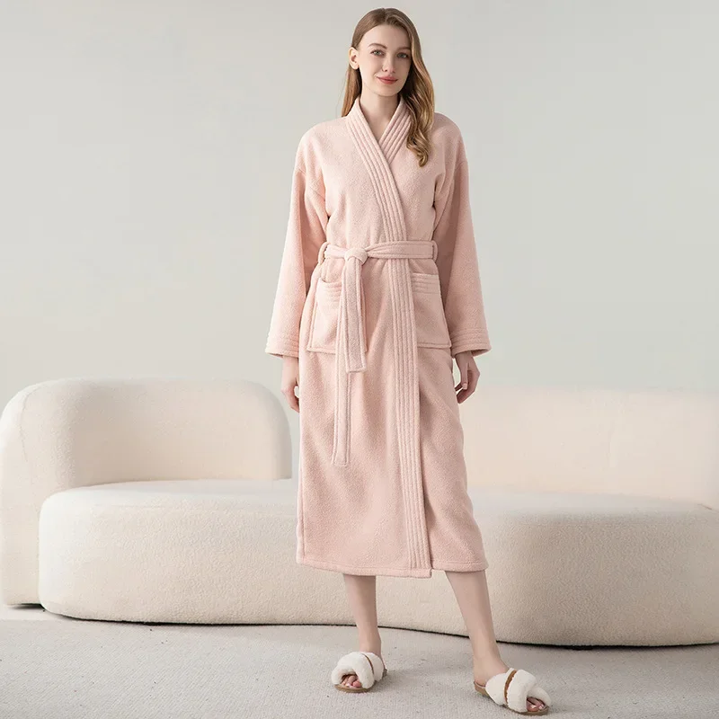 Peignoir Femme en Polaire
