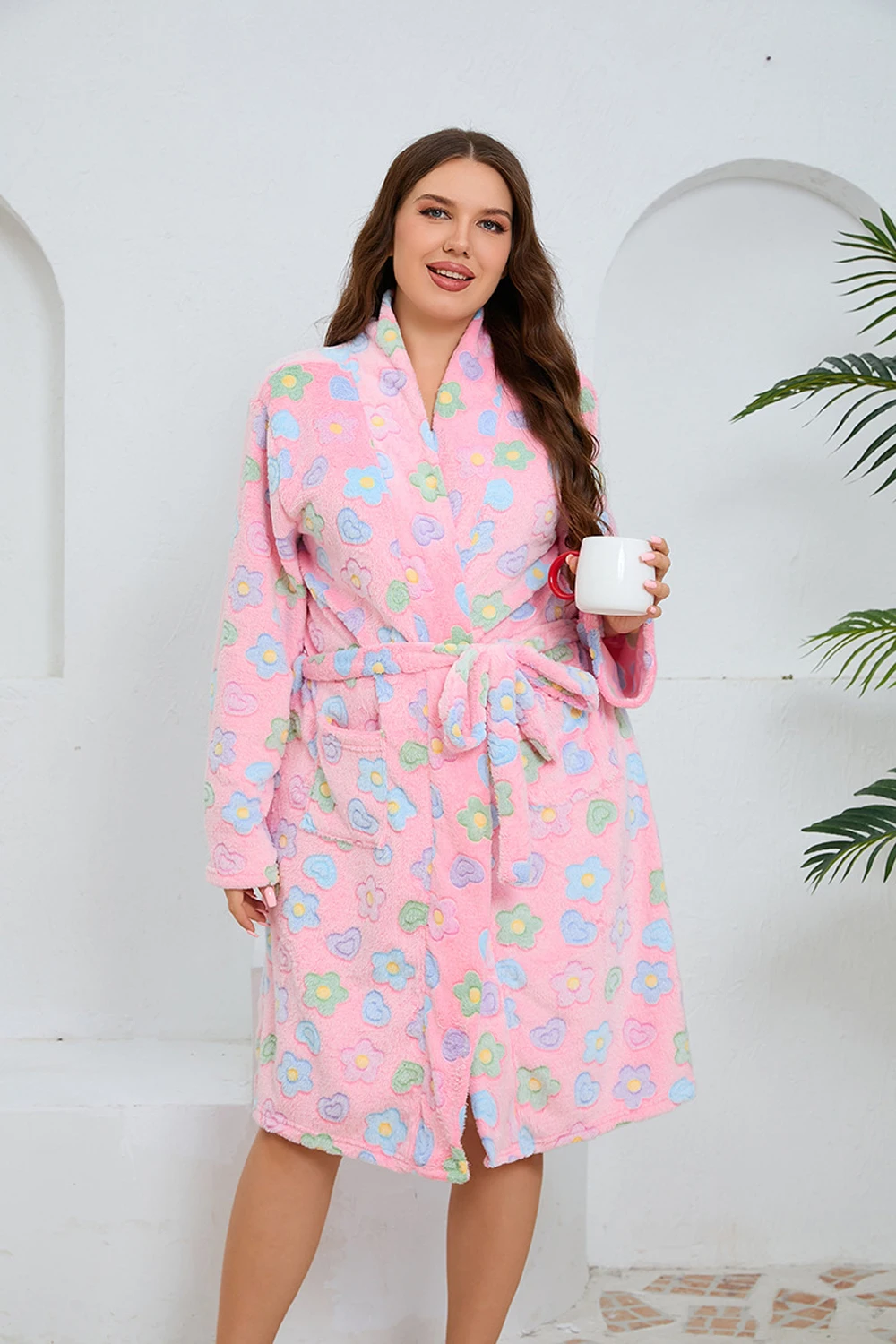 Peignoir grande taille