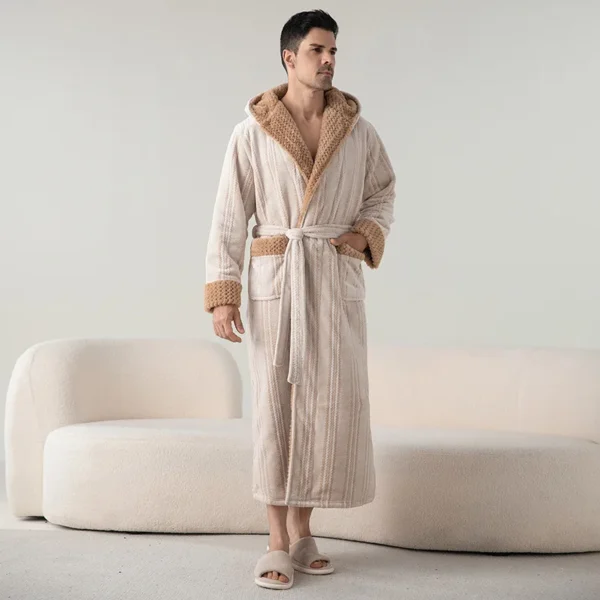 Peignoir homme doux