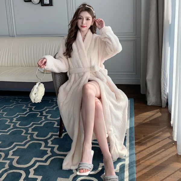 Peignoir de bain femme