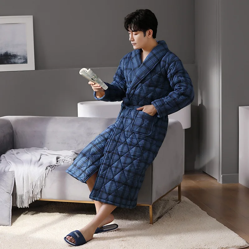 Peignoir homme coton