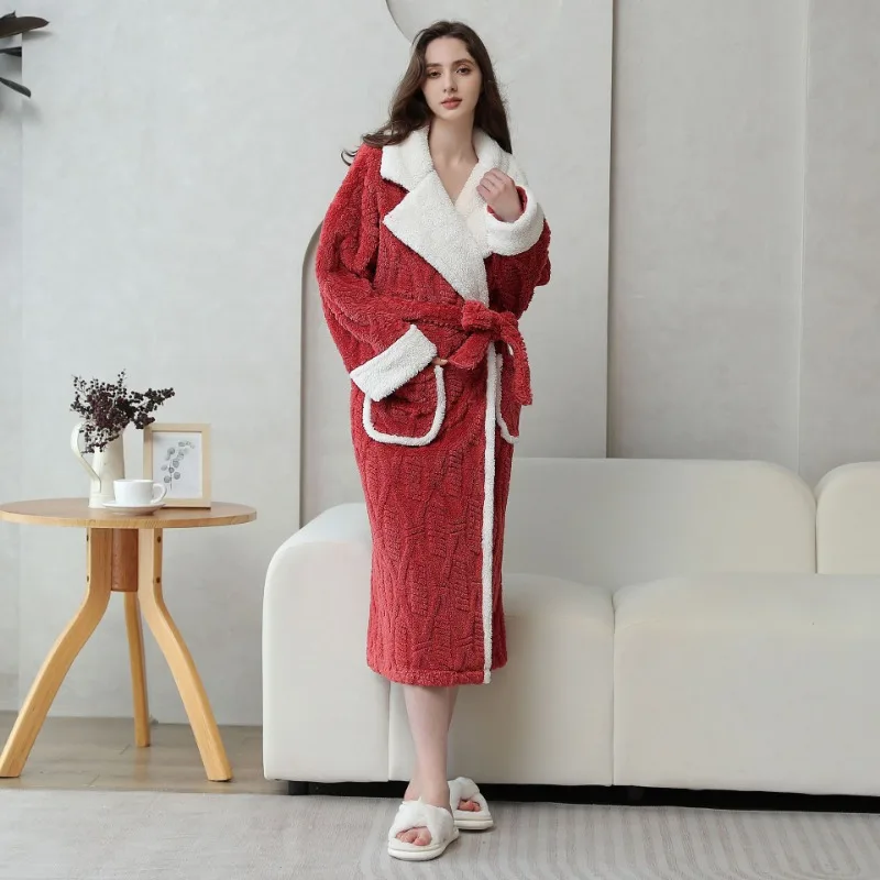 Peignoir de bain en éponge