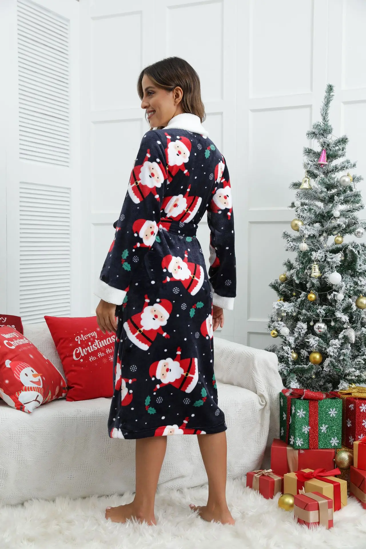 Peignoir kimono femme