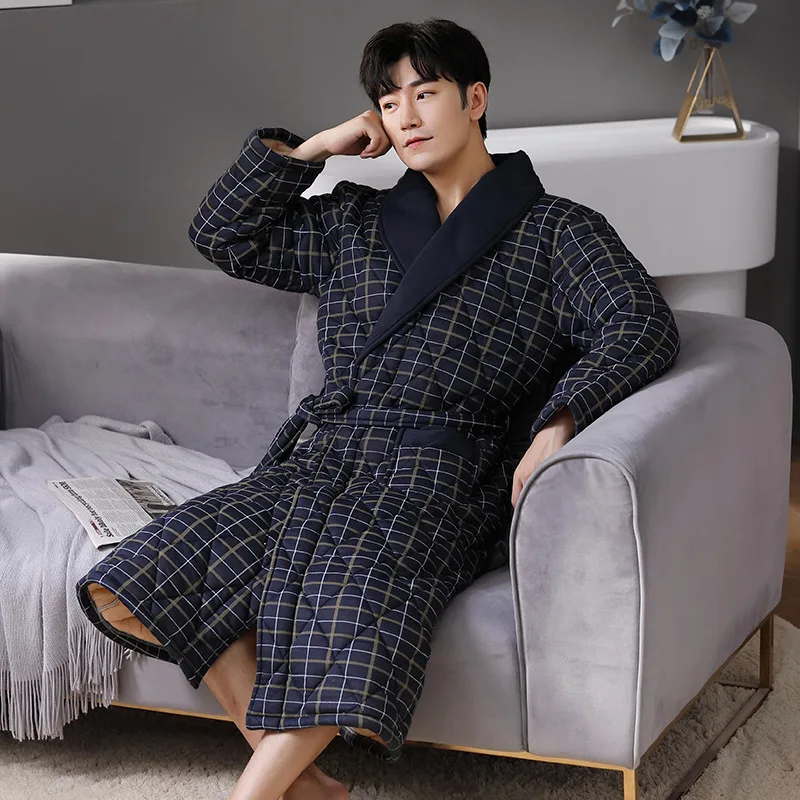 Peignoir homme coton