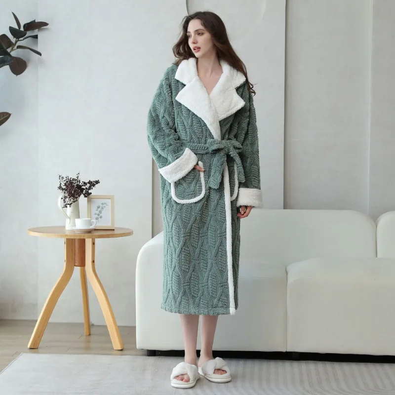 Peignoir de bain en éponge