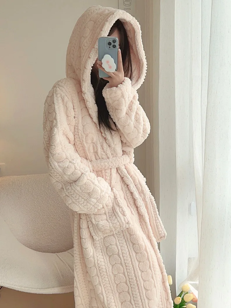 Peignoir chaud pour femme