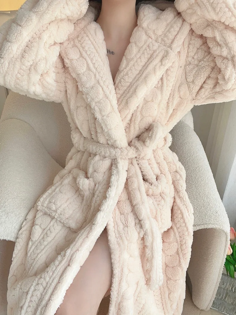 Peignoir chaud pour femme