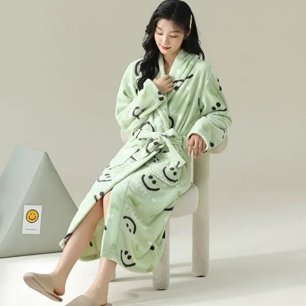 Peignoir en éponge