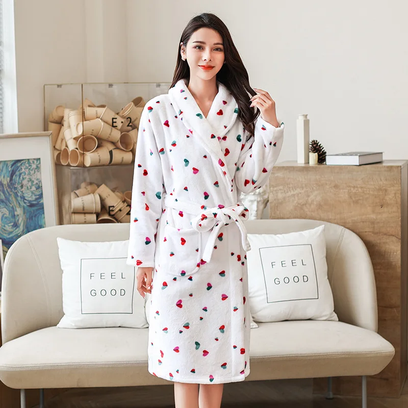 Peignoir de bain femme moelleux
