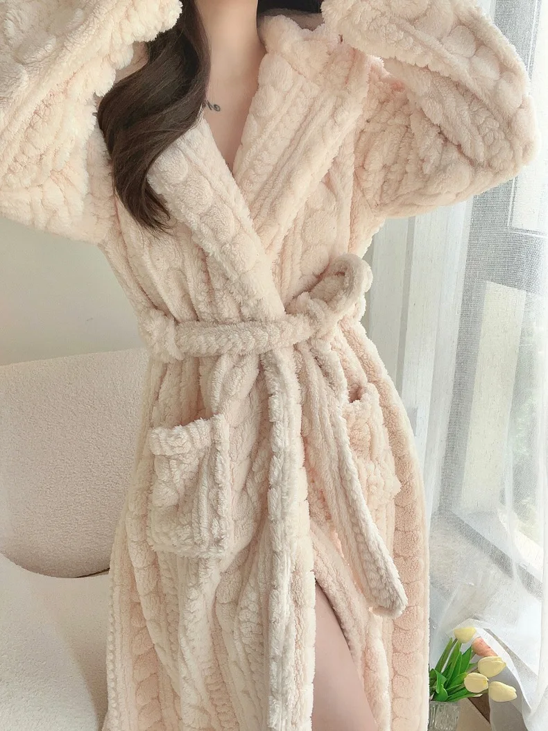 Peignoir chaud pour femme