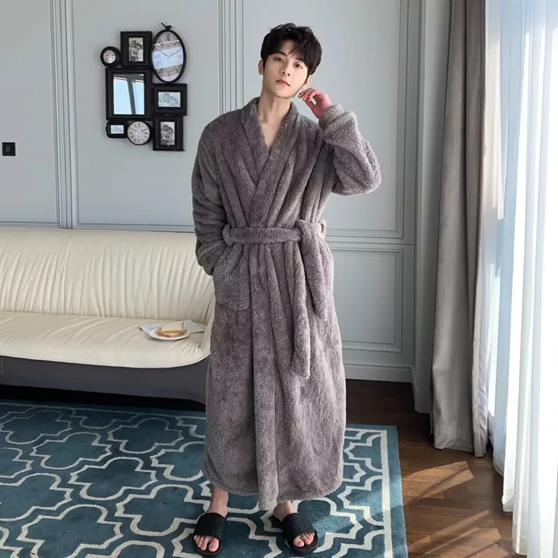 Peignoir homme de bain