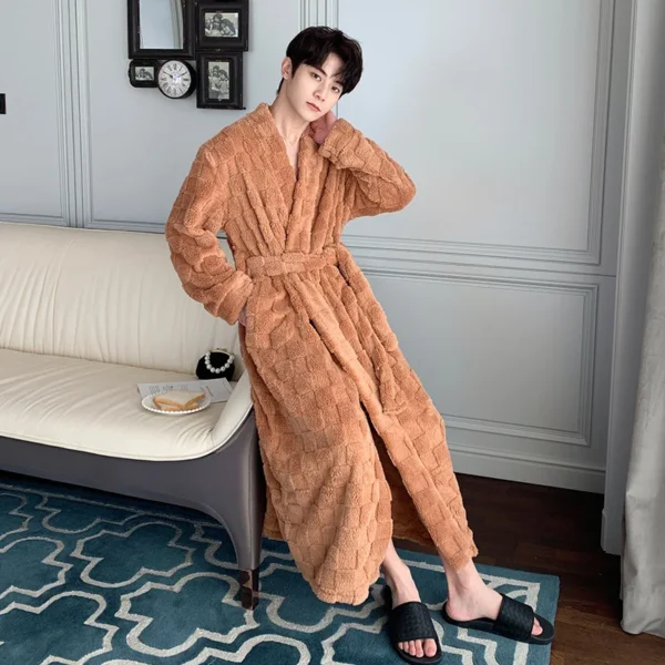 Peignoir homme original