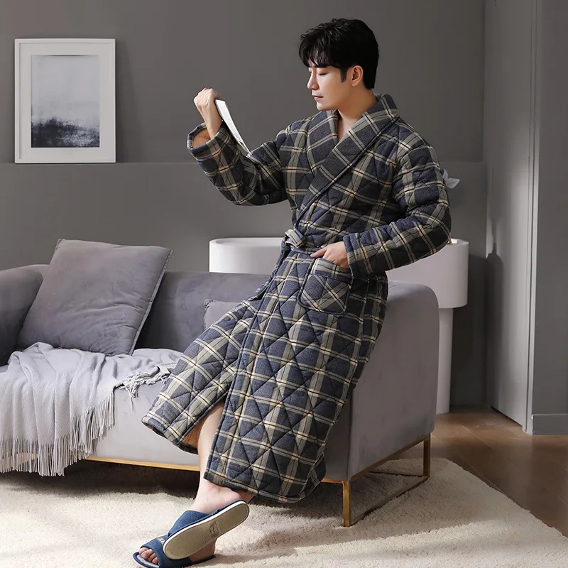 Peignoir homme kimono