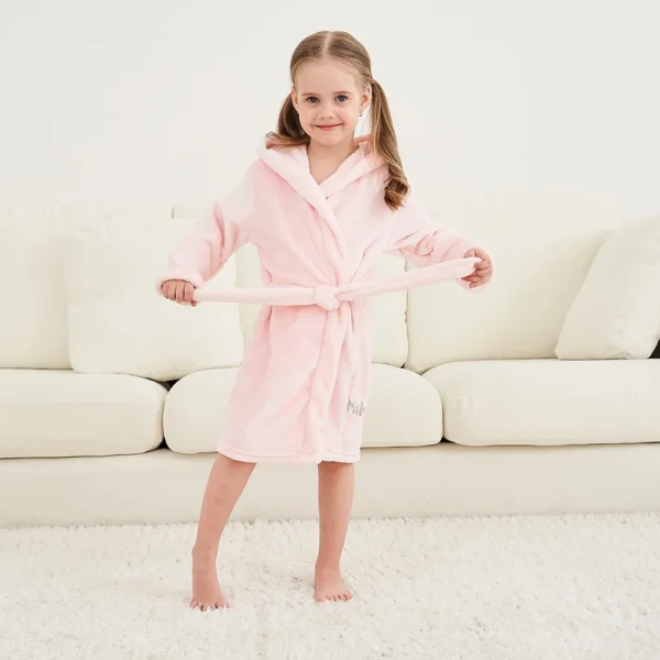 Peignoir eponge enfant