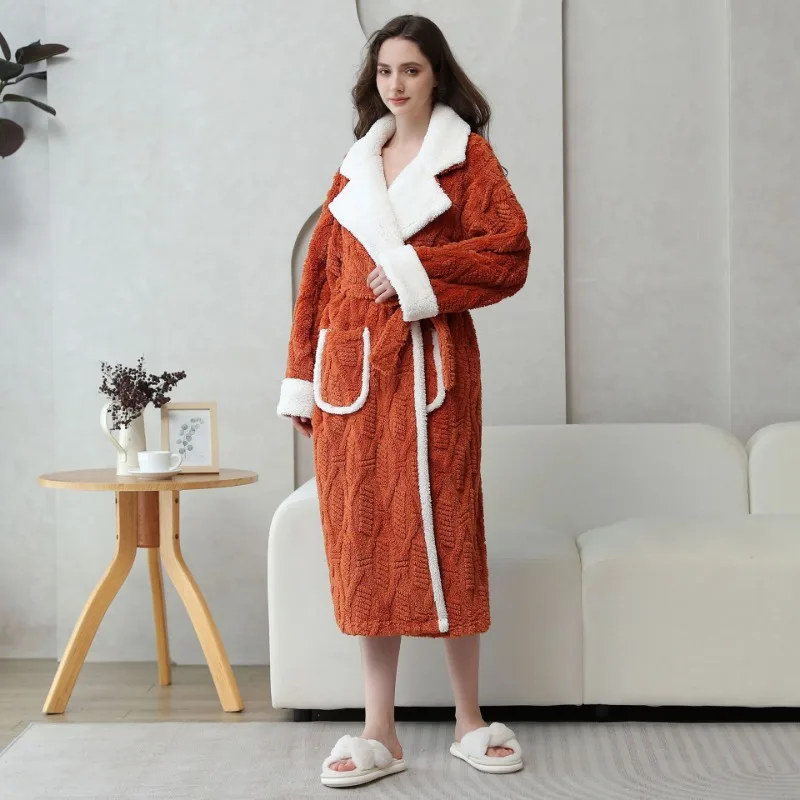 Peignoir de bain en éponge