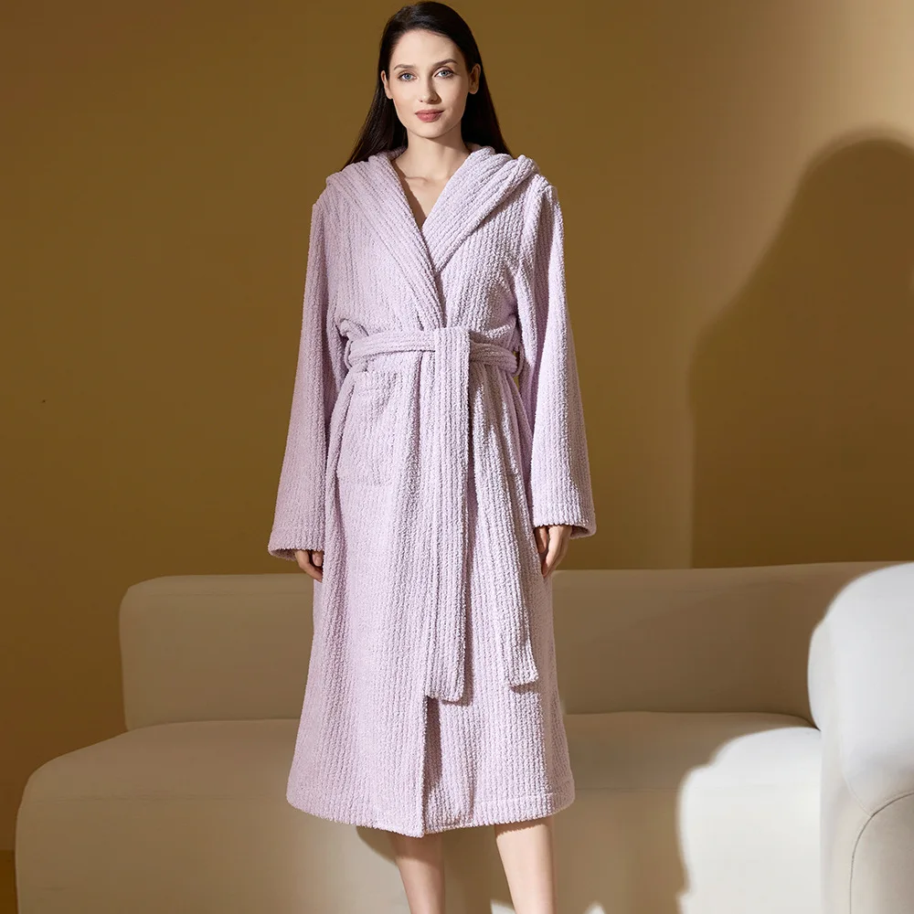 Peignoir de bain coton femme