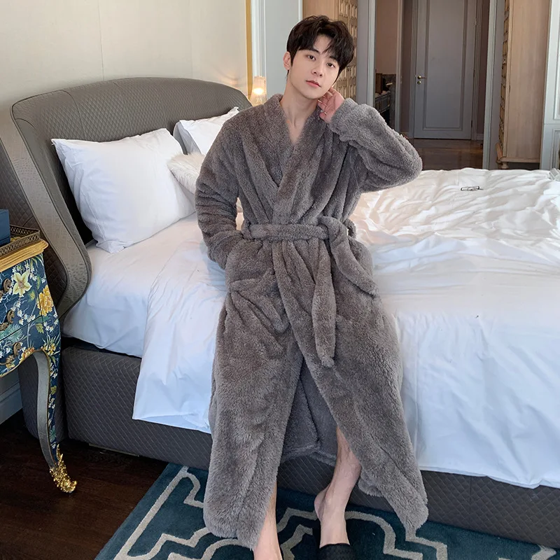 Peignoir homme de bain