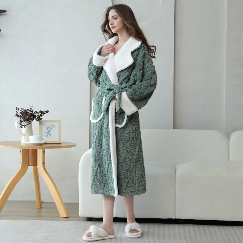 Peignoir de bain en éponge