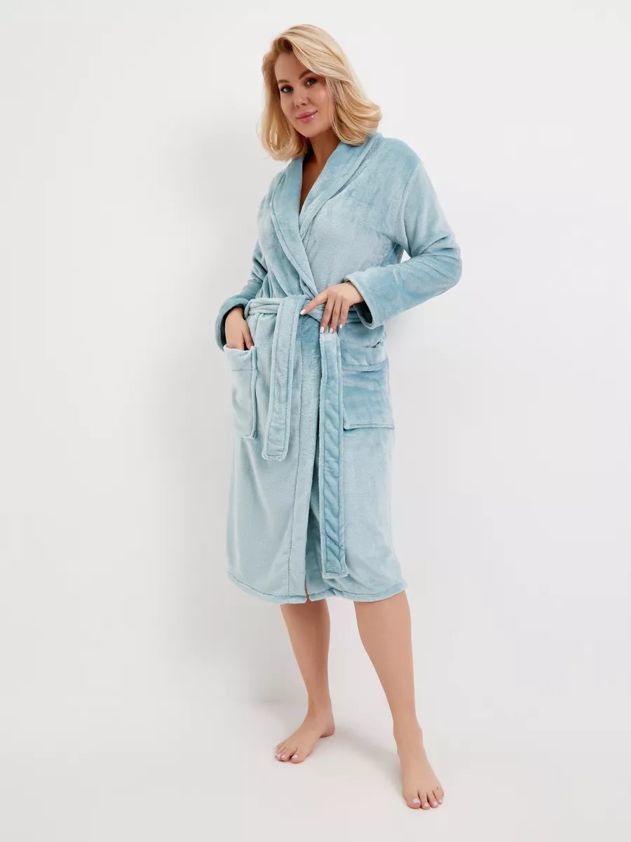 Peignoir femme long polaire
