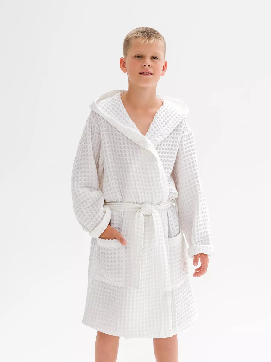 Peignoir enfant éponge