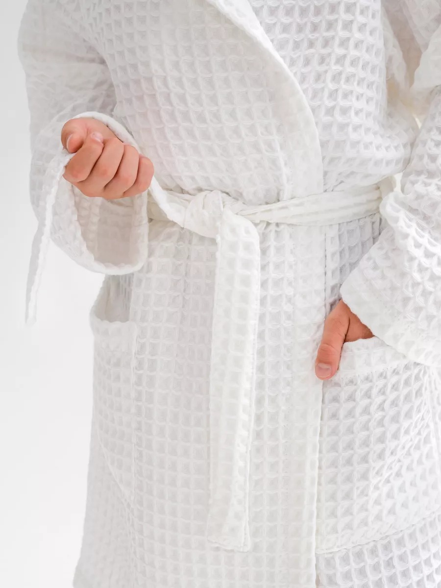Peignoir enfant éponge