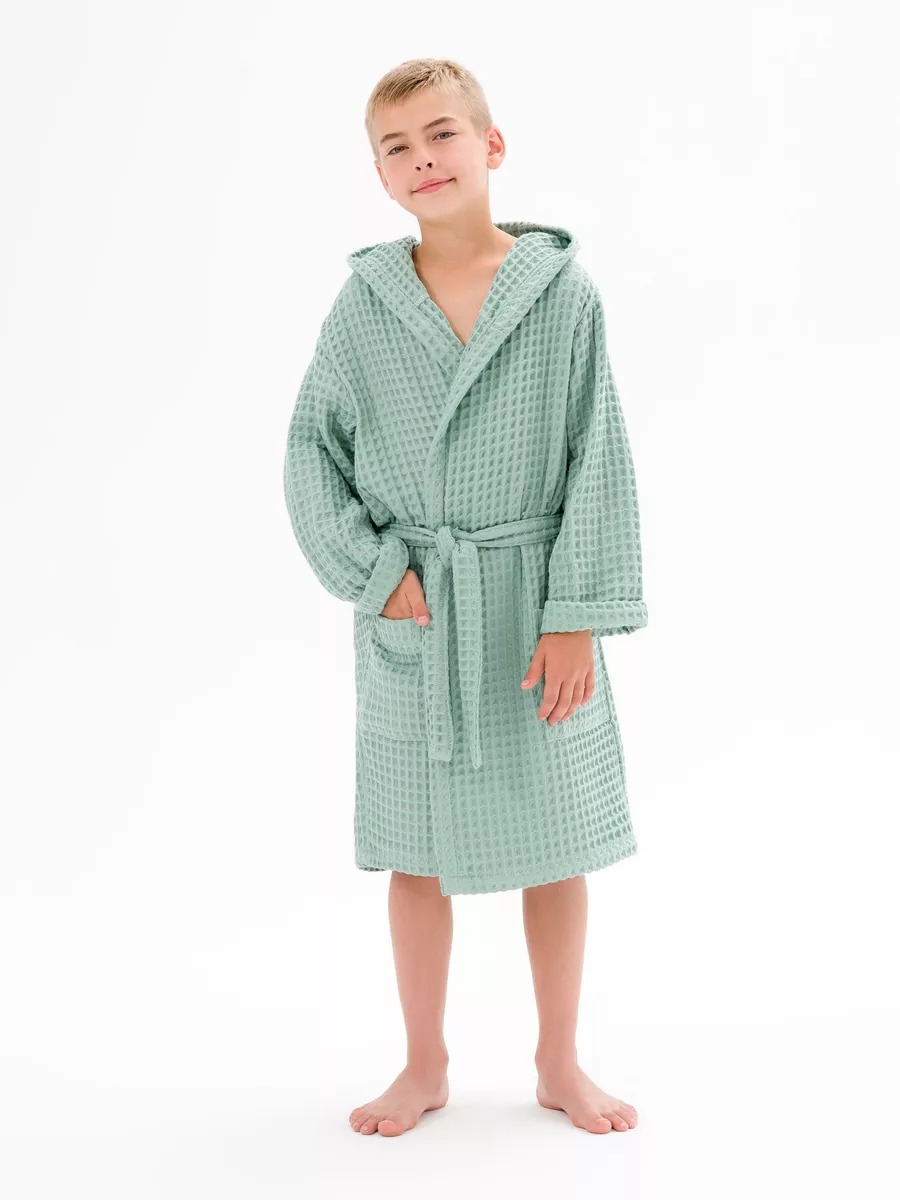 Peignoir enfant éponge