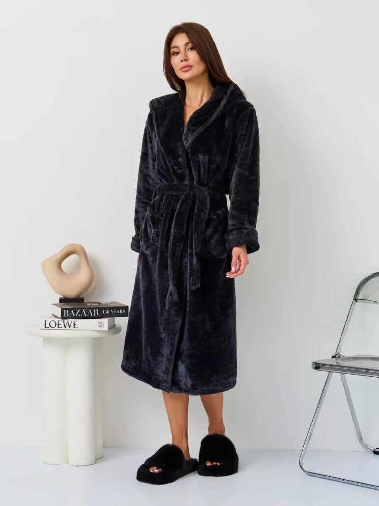 Peignoir long pour femme