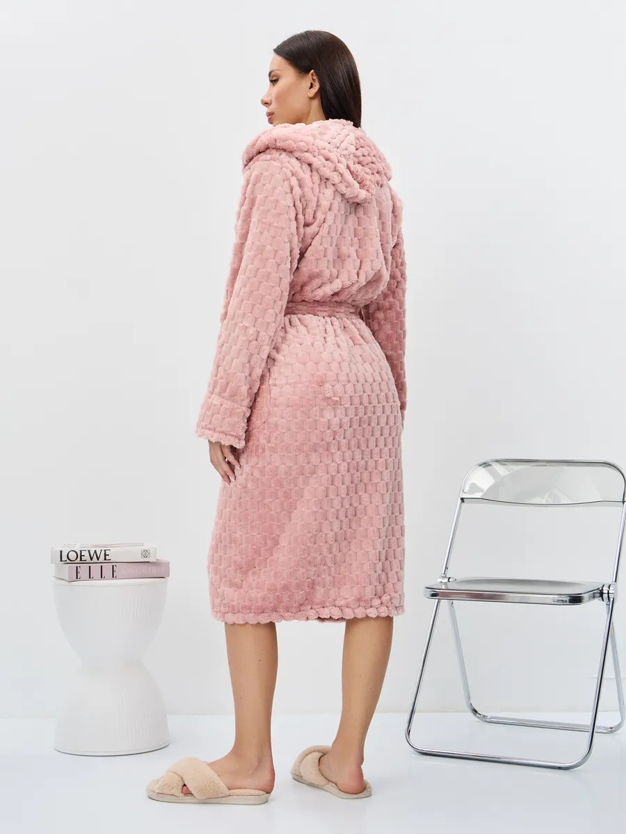 Peignoir en microfibre pour femme