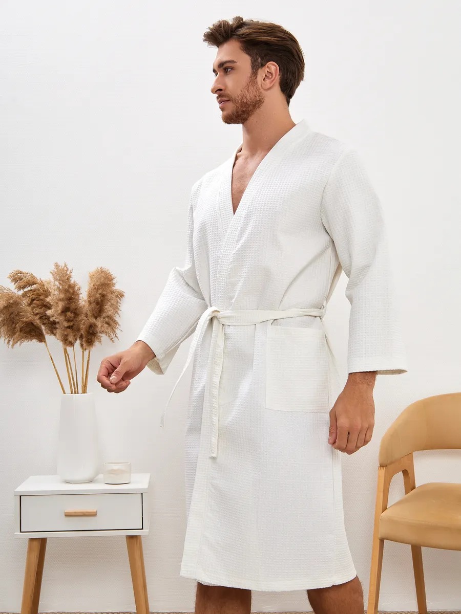 Peignoir Homme Éponge