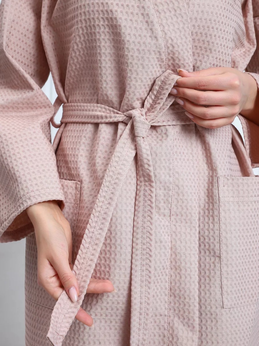 Peignoir Rose Femme
