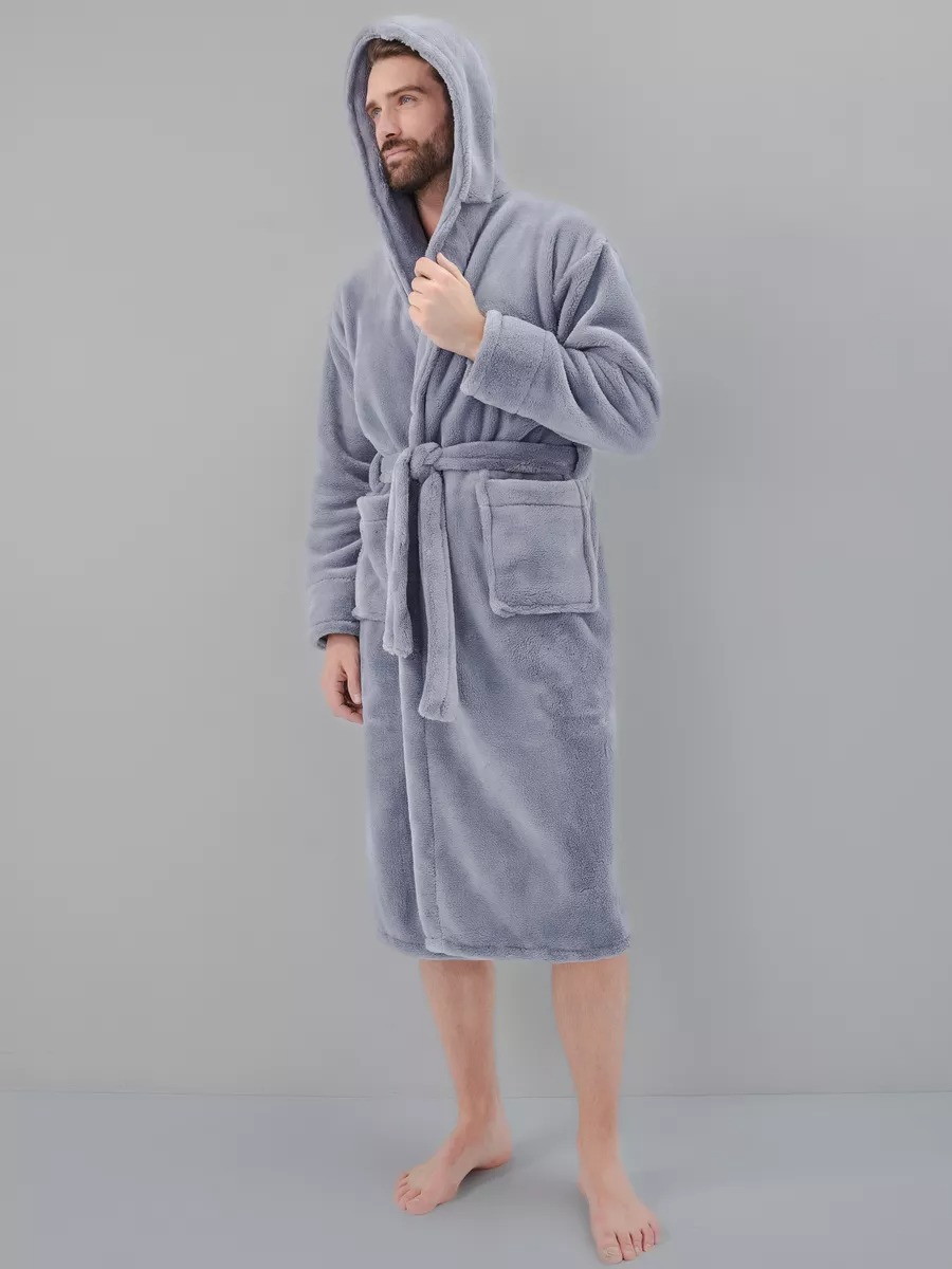Peignoir en polaire homme