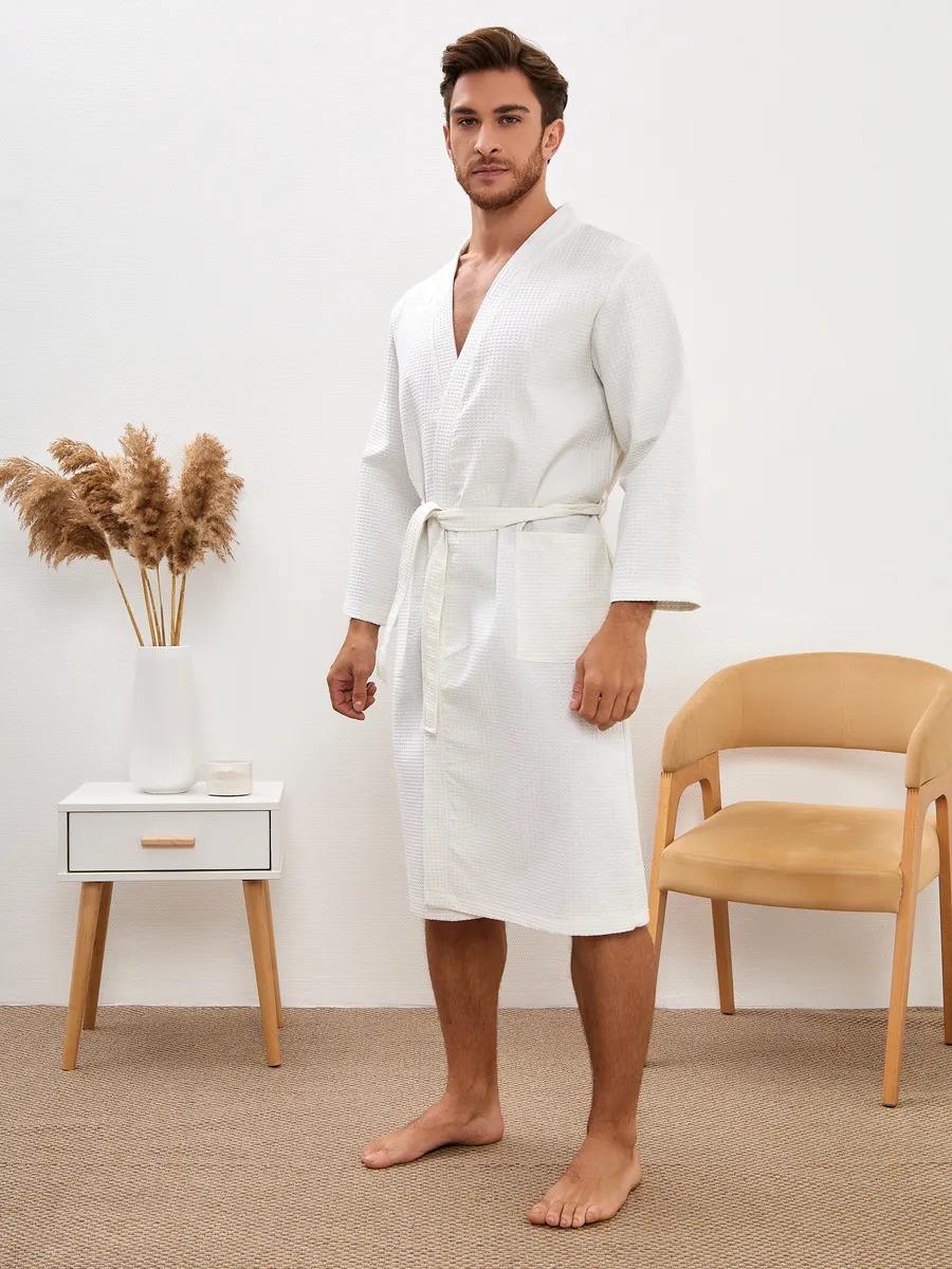 Peignoir Homme Éponge