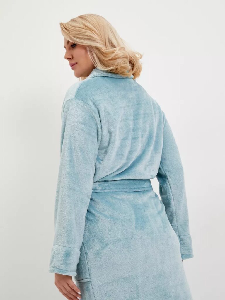 Peignoir femme long polaire